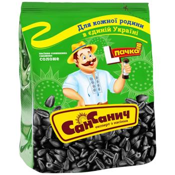 San Sanych Salty Sunflower Seeds 110g - buy, prices for Supermarket "Kharkiv" - photo 1