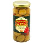 Maestro de Oliva Olives with Pepper 235g