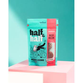 Ласощі для собак Half&Half Meaty Coins з яловичиною 100г - купити, ціни на Cупермаркет "Харків" - фото 3