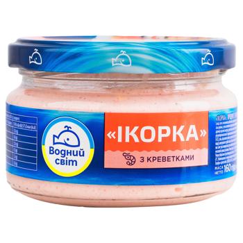 Vodnyj Svit Ikorka Paste with Shrimp 160g - buy, prices for - photo 2