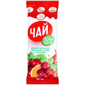 Smakuyte Cranberry with Lime and Orange Tea Concentrate 50g - buy, prices for COSMOS - photo 1