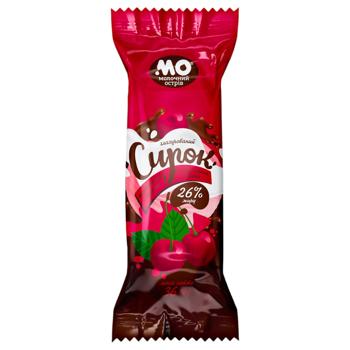 Molochnyi Ostriv Cherry Glazed Curd 26% 36g - buy, prices for Chudo Market - photo 1