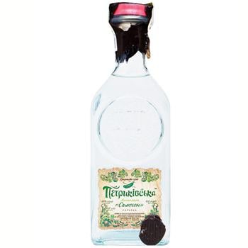 Petrykivska Hooch Tincture 40% 0.5l - buy, prices for Auchan - photo 1