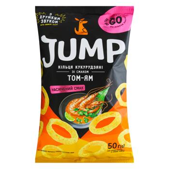 Jump Corn Rings Snack with Tom Yum 50g - buy, prices for EKO Market - photo 1