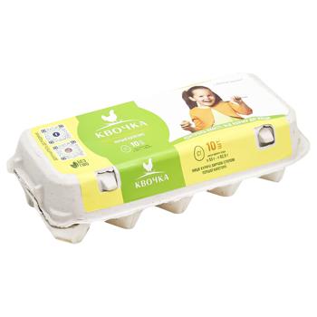 Kvochka Chicken Eggs C1 10pcs - buy, prices for Torba - photo 4