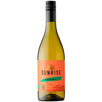 Sunrise Chile Chardonnay White Dry Wine 12% 0.75l - buy, prices for Auchan - photo 1