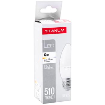 Titanium LED Lamp C37 6W E27 4100K - buy, prices for Tavria V - photo 2