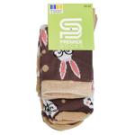 Набор носков детских Premier Socks Зайцы р.20-22 коричневый 2 пары