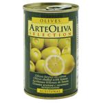 Оливки зеленые Arte Oliva с лимоном 300г