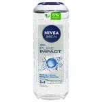 Гель для душу Nivea Men Pure Impact 3в1 500мл