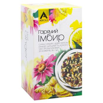 Чай чорний Askold Імбир 1,8г*20шт - купити, ціни на - фото 2