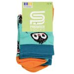 Набор носков детских Premier Socks Пингвины р.16-18 зеленый 2 пары