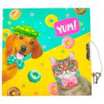 Блокнот дит. на зам. Маlevaro 60 арк. Пес, кіт і пончики