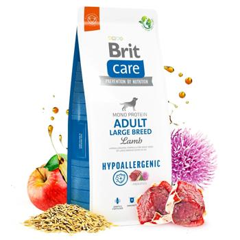 Корм сухий Brit Care Hypoallergenic з ягням для дорослих собак великих порід 12кг - купити, ціни на - фото 4