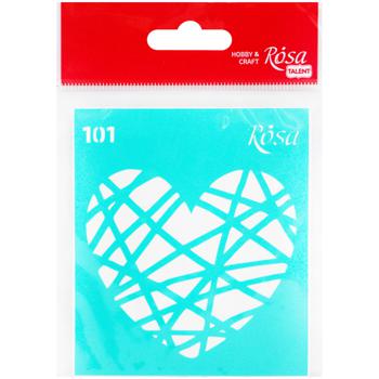 Rosa Talent Stencil 9*10cm - buy, prices for Auchan - photo 5