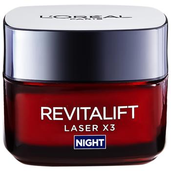 L'Oreal Paris Revitalift Laser Х3 Night Anti-aging Cream 50ml - buy, prices for Auchan - photo 2