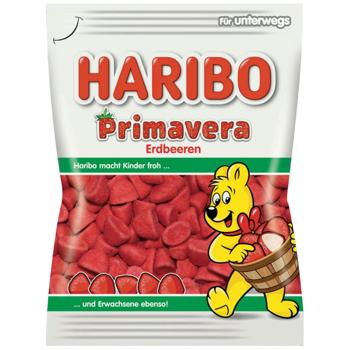 Конфеты Haribo Primavera Erdbeeren желейные 100г - купить, цены на Эпицентр FOOD - фото 1