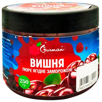 YaGurman Frozen Cherry Puree 250g - buy, prices for Supermarket "Kharkiv" - photo 1