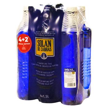 Solan De Cabras Non-Carbonated Mineral Water 1.5l 6pcs - buy, prices for Za Raz - photo 2