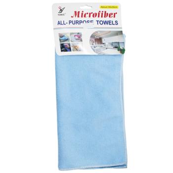 Салфетка Yonic для уборки гладкая 1шт 30*30см - купить, цены на КОСМОС - фото 2