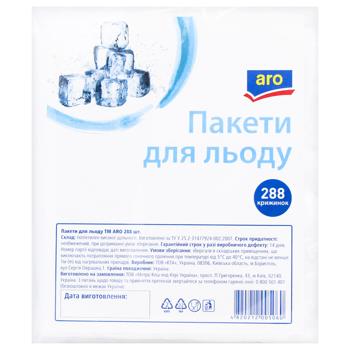 Пакети Aro для льоду 288шт - купити, ціни на - фото 1