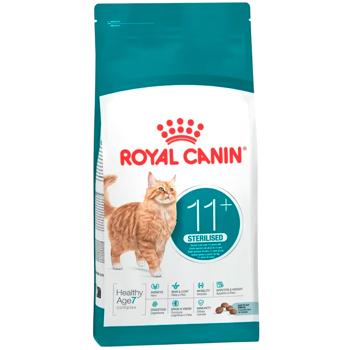 Корм сухий Royal Canin Ageing Sterilised 11+ для стерилізованих літніх котів 2кг - купити, ціни на MasterZoo - фото 1