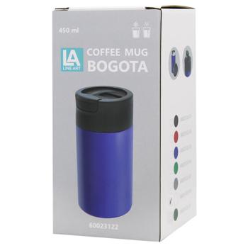 Line Art Bogota White Thermo Mug 450ml - buy, prices for ULTRAMARKET - photo 4