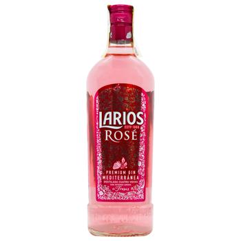 Larios Rose Premium Mediterranea Gin 37.5% 0.7l - buy, prices for AlcoHub - photo 1