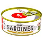 Fish sardines Banga canned 240g Latvia