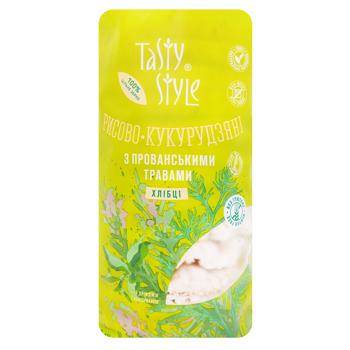 Tasty Style Rice-corn Breads with Provencal Herbs 100g - buy, prices for NOVUS - photo 1