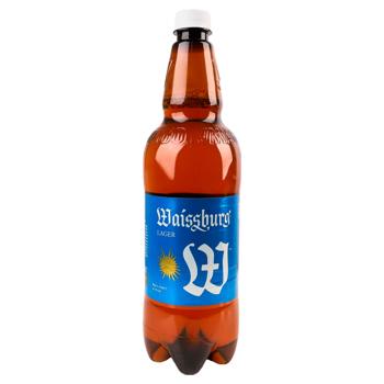 Waissburg Lager Light Beer 4.7% 1l - buy, prices for EKO Market - photo 1