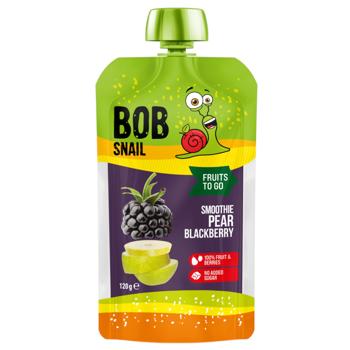Смузи Bob Snail груша-лесная ежевика 120г