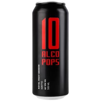 Напій зброджений Alco Pops Ігрітто 10% 0,5л