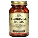 Аргинин, L-Arginine, Solgar, 500 мг, 100 капсул