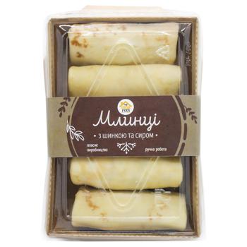 Блины The Local Food с ветчиной и сыром замороженные 400г - купить, цены на - фото 2