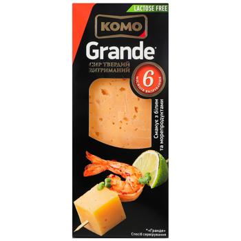 Komo Grande Lactose-Free Cheese 50% 135g - buy, prices for COSMOS - photo 1