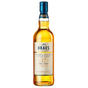 Braes of Glenlivet 27yo Whisky 48% 0.7l