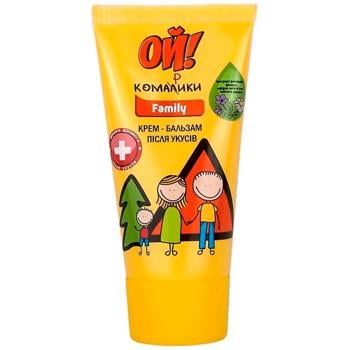 Oi! Komaryky Family Cream-Balm After Bites 50ml - buy, prices for Auchan - photo 1