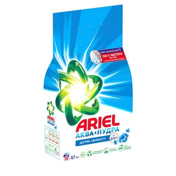 Ariel Aqua Powder Touch of Freshness Lenor Automatic Washing Powder 2.7kg - buy, prices for COSMOS - photo 4