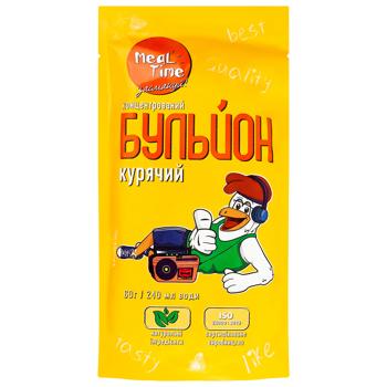 Meal Time Concentrated Chicken Broth 60g - buy, prices for COSMOS - photo 1