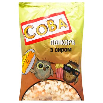 Попкорн Сова Кукурузное наслаждение с сыром 80г