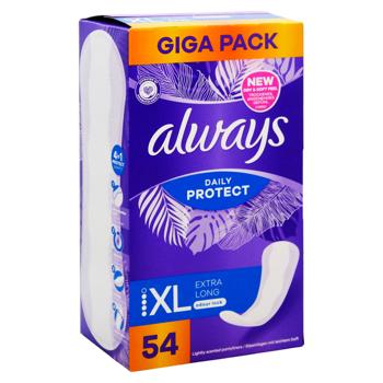 Always Daily Protect Odour Lock Extra Long Pads 54pcs - buy, prices for MegaMarket - photo 3