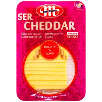 Mlikovita Cheddar Sliced Cheese 50% 150g - buy, prices for COSMOS - photo 1
