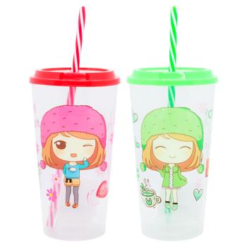 Zed Girl Drinking Glass 500ml - buy, prices for EKO Market - photo 1