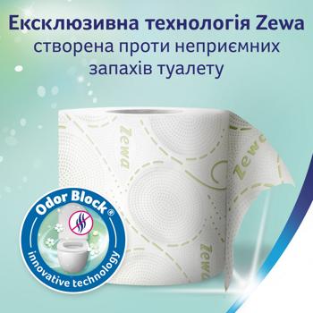 Туалетная бумага Zewa Deluxe Delicate Care белая 3-слойная 4шт - купить, цены на - фото 16