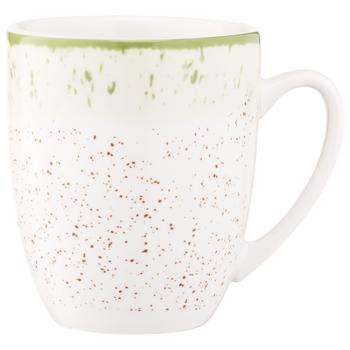 Ardesto Siena White Green Mug 360ml - buy, prices for Za Raz - photo 1