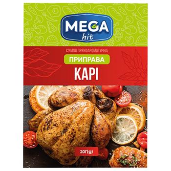 Приправа Mega hit Карри 20г - купить, цены на Чудо Маркет - фото 1
