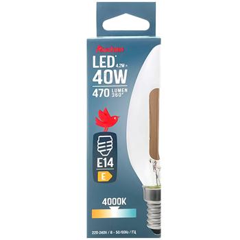 Лампочка Ашан LED Е14 4.2W 4000K - купити, ціни на Auchan - фото 1