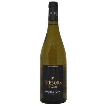 Вино Tresors de Loire Pouilly-Fume біле 12,5% 0,75л - купити, ціни на КОСМОС - фото 1