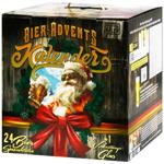 Kalea New Year Advent Calendar Beer Set 0.33l x 24pcs and Beer Glass 0.33l